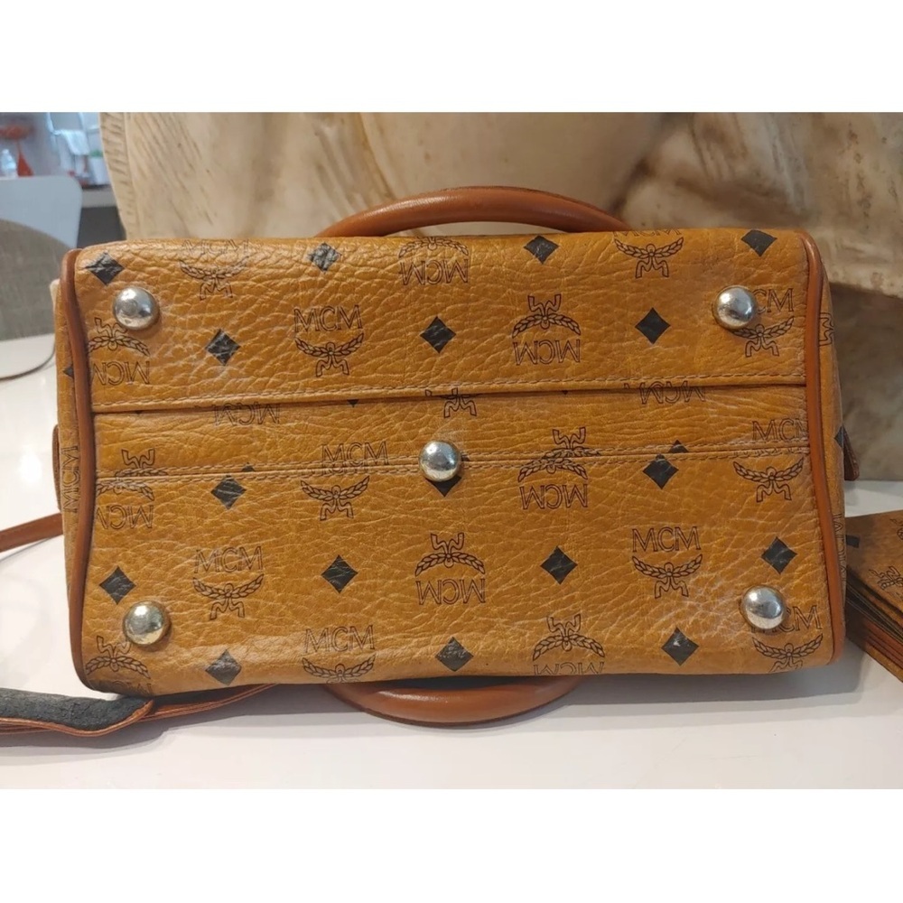 Authentic MCM Shoulder Bag With Wallet. #X4921 Vintage, Beautiful. - Picture 4 of 16